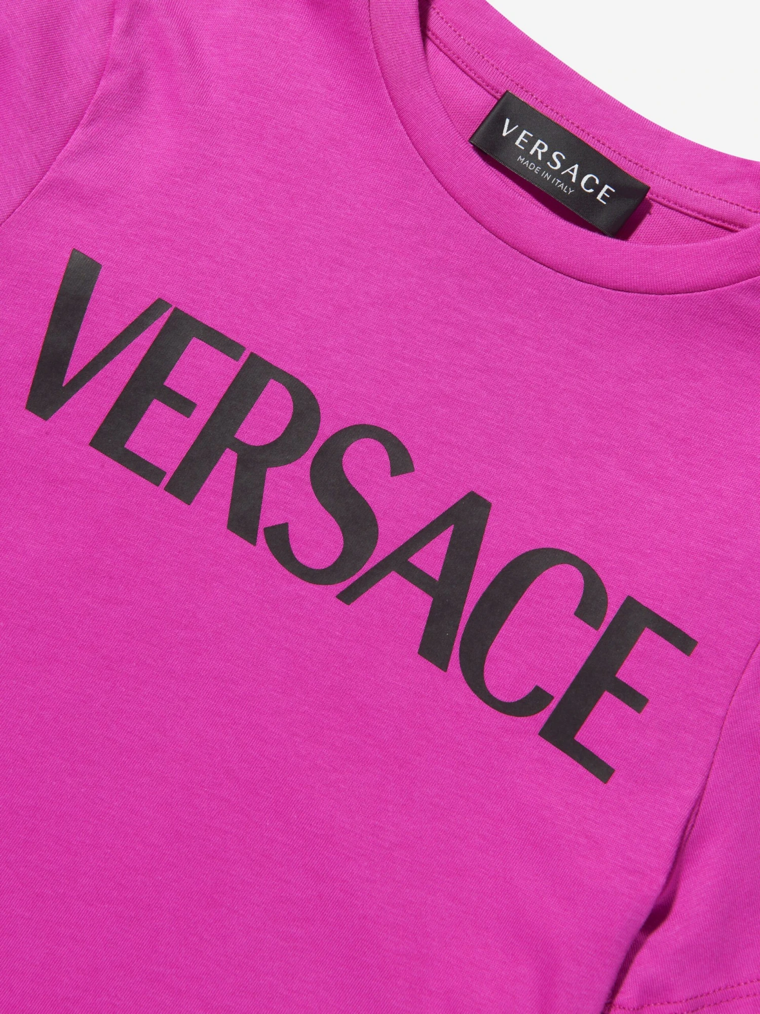 Versace Girls Long Sleeve T-Shirt Dress 3 Versace Girls Long Sleeve T-Shirt Dress - Image 3