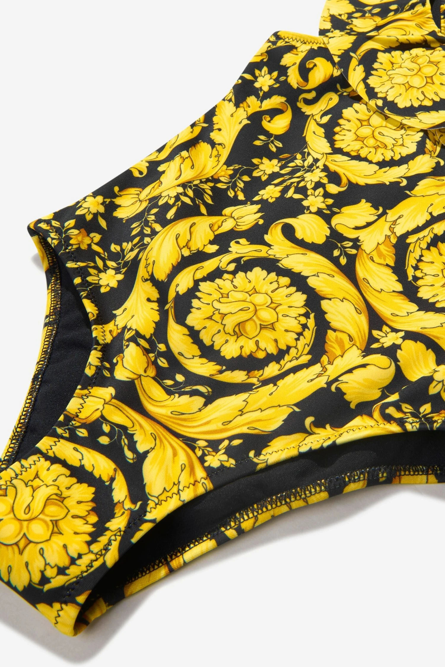 Versace Girls Baroque Print Swimsuit 5 Versace Girls Baroque Print Swimsuit - Image 5