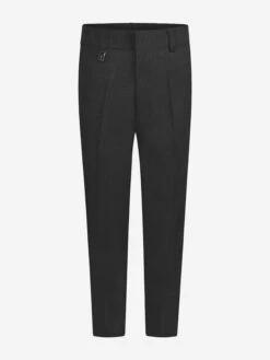 Boys School Slim Fit Trousers In Grey