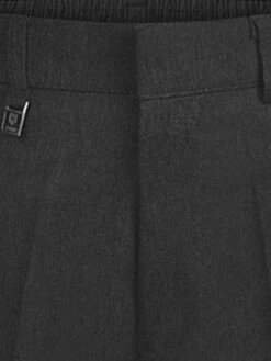 Boys School Slim Fit Trousers In Grey 5 Boys School Slim Fit Trousers In Grey -Childrens Clothing Store ZECNO098 CHARCOAL 3