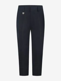 Boys School Sturdy Fit Trousers In Navy