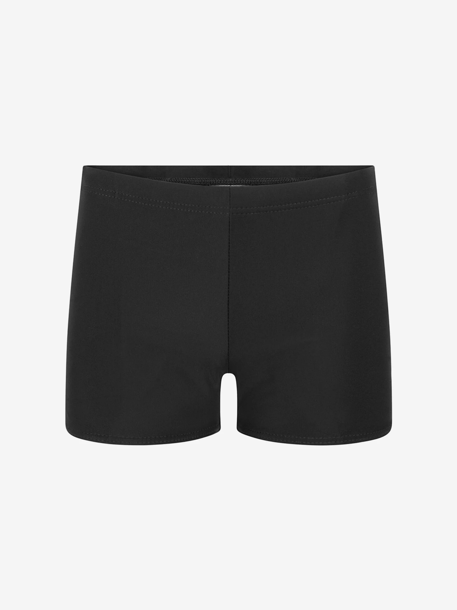 Boys School Elastane Swimming Short In Black 1 Boys School Elastane Swimming Short In Black