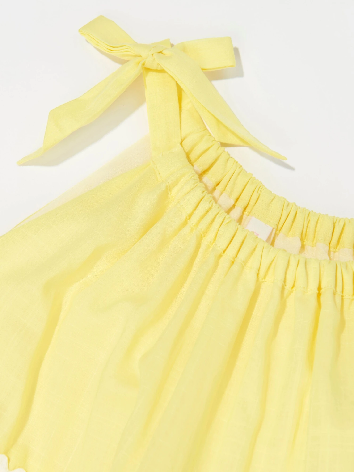 Zimmermann Girls Alight Halter Dress In Yellow 3 Zimmermann Girls Alight Halter Dress In Yellow - Image 3