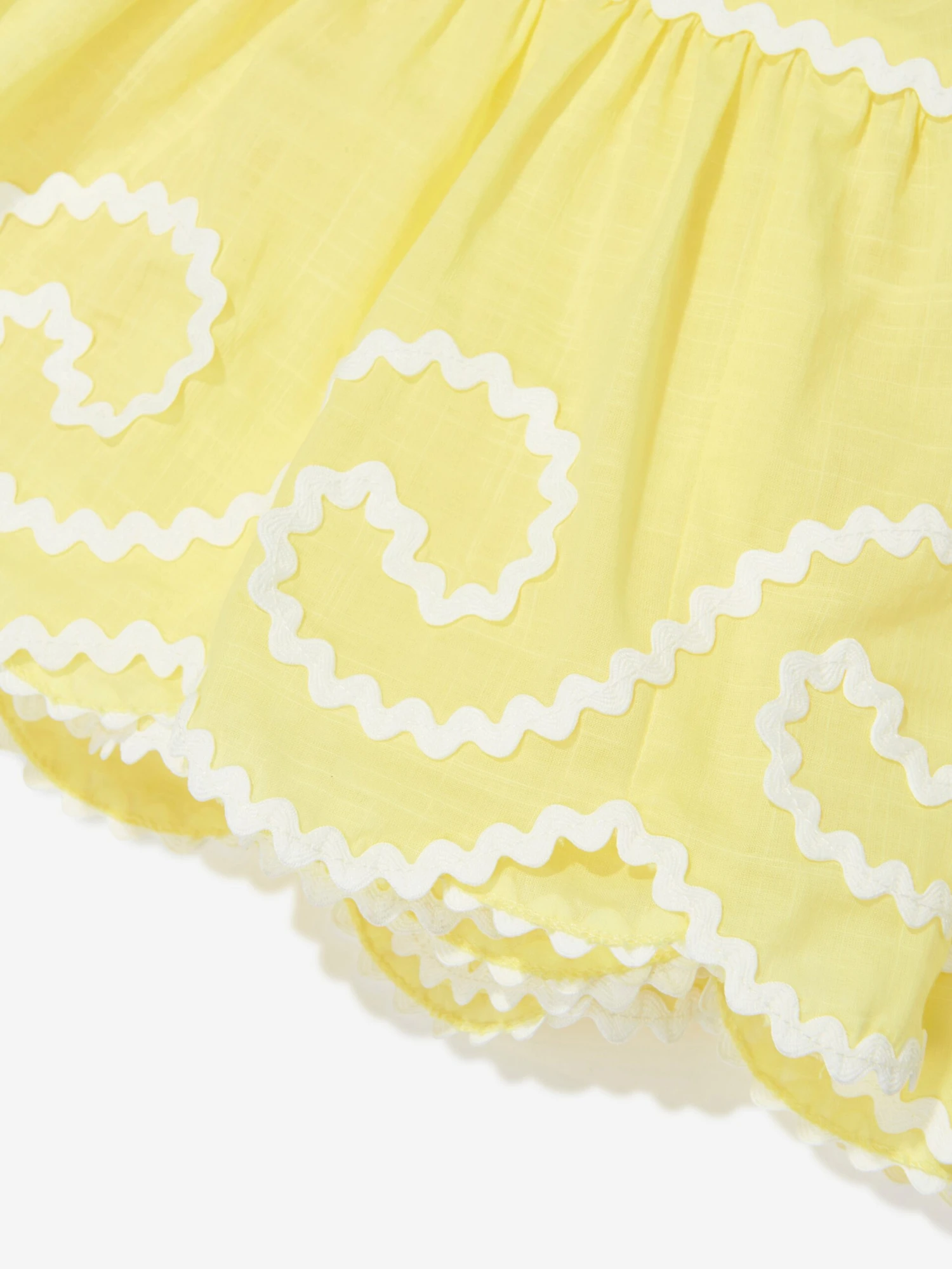 Zimmermann Girls Alight Halter Dress In Yellow 4 Zimmermann Girls Alight Halter Dress In Yellow - Image 4